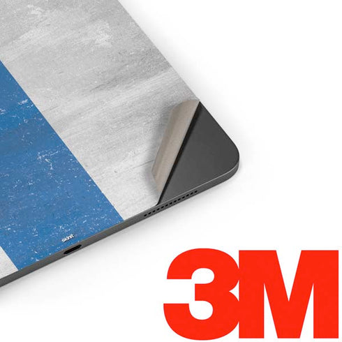 Finland Flag Distressed Apple iPad Pro Skin